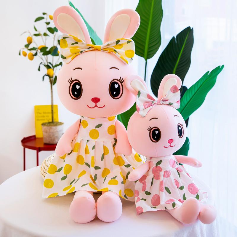 35cm 45cm Plush Toys Cute Rabbit Dolls Soft Rabbit Plush Toy Kids Toy Doll Stuffed Animals Children s Day Birthday Gifts