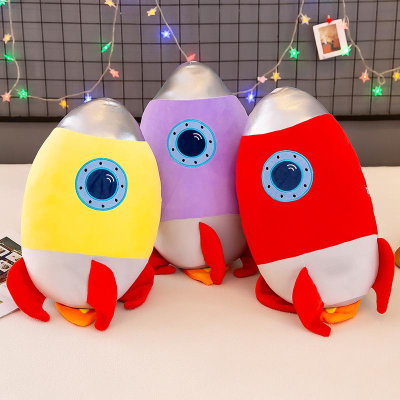 Wholesale 40cm Plush Toys Cute Rocket Plush Toy High Quality Stuffed Soft Kids Plush Doll Pillow Birthday Gifts