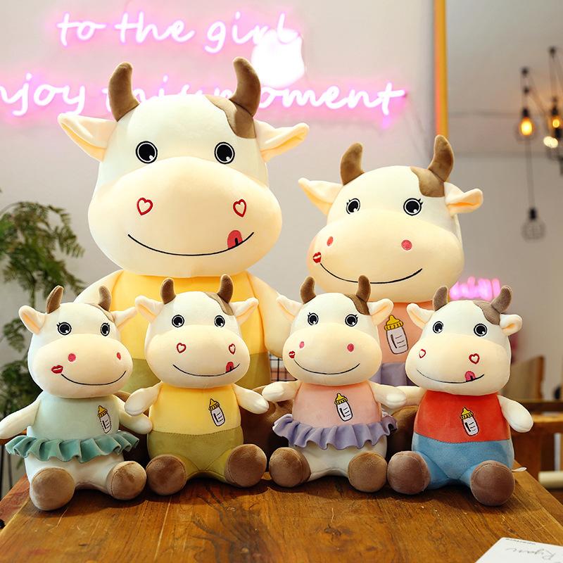 23cm Plush Toys Stuffed Animals Dolls Ox Plush Toy Cute Kids Toy Doll high quality Soft Plush Toy Birthday Gifts