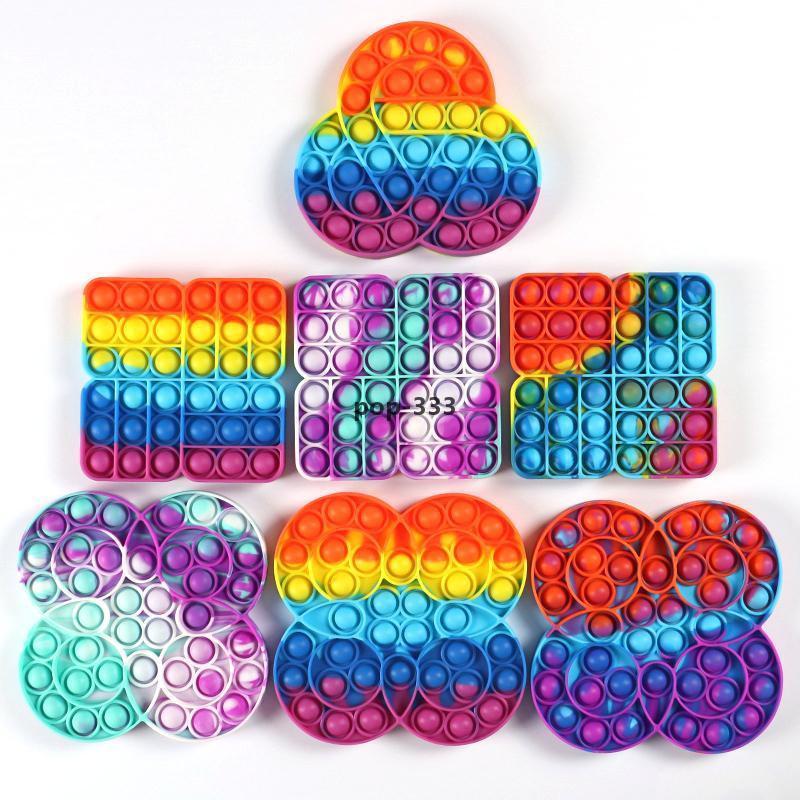 Fidgets Toy push it Sensory Bubble Toys Stress Reliever Relief Stres And Anxiety Reliefs For Children