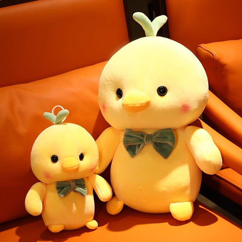 22cm cute yellow plush toys soft stuffed animals doll high quality dolls birthday gifts for children wholesale