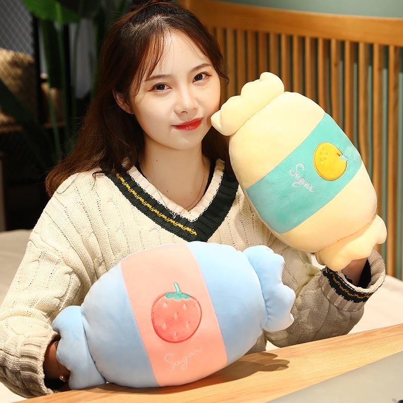 30cm Creative plush toy winter Hand warming pillow cute children toys gift doll stuffed dolls
