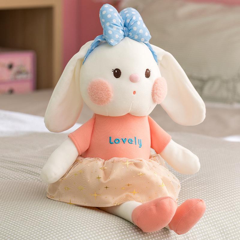 30cm cute rabbit plush toy high quality stuffed animals dolls children birthday gifts home decoration