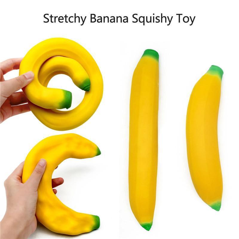 Decompression Finger Toys Creative Exhaust Simulation Carrot Banana Memory Sand Lala Le Toy