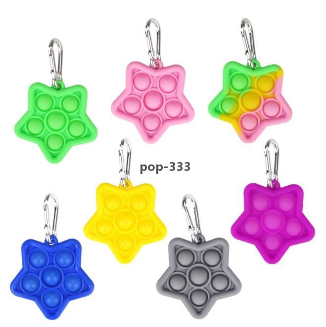 Bubbles push irritable sensory toy relieve pressure board games adult children logical reasoning training toys