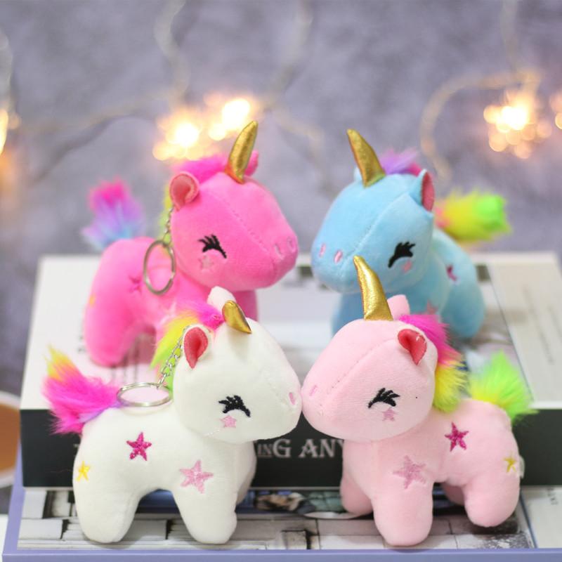 Pony plush toy small mini pendant bag keychain pendants Children s toys gift