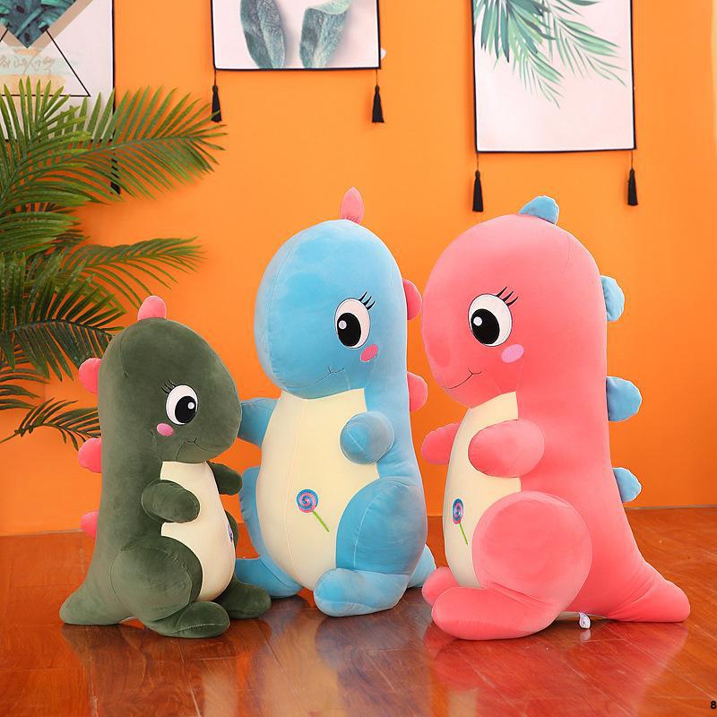 Down Cotton Dinosaur Doll Plush Toy Soft Pillow Tyrannosaurus Rex Dolls Birthday Gift 30cm