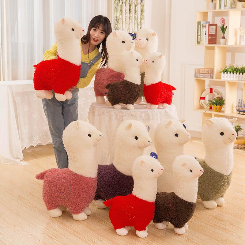 28cm/11 inches Llama plush Arpakasso Stuffed Animal Alpaca Soft Plush Toys Kawaii Christmas present KKA7514