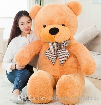 Plush Doll Toys Boyds Teddy Bears Christmas Toys 100cm 1m 1meter Giant Teddy Bear Lovers Big Embrace Bear Stuffed Animals Birthday Gift.