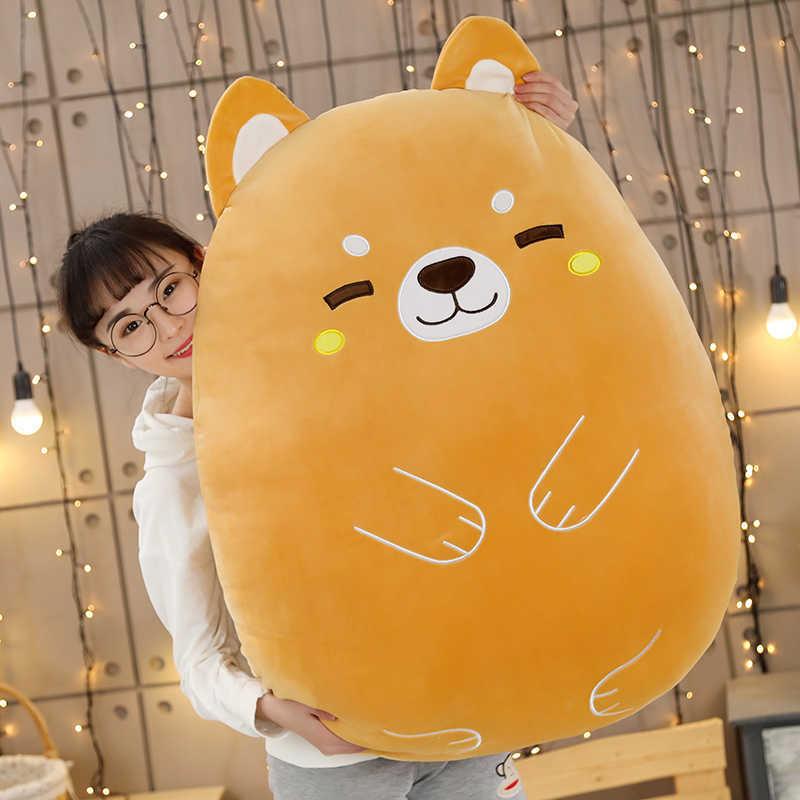 Giant Dinosaur Plushie Toy Animal Stuffed Pillow Soft Cute Shiba Inu Cushion Kawaii Room Decor Rabbit Dolls Girls Birthday Gifts H1025