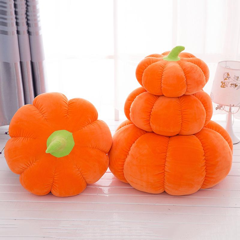 25cm 32cm Orange Cute Plush Toys Pumpkin Pillow Plush Toy High Quality Stuffed Soft Kids Plush Doll Halloween Gifts Wholesale