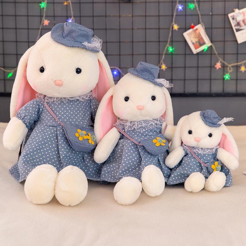 37cm Rabbit Plush Toys Dolls Plush Toy Cute Kids Toy Doll Stuffed Animals Soft Doll Plush Toy Birthday Gifts