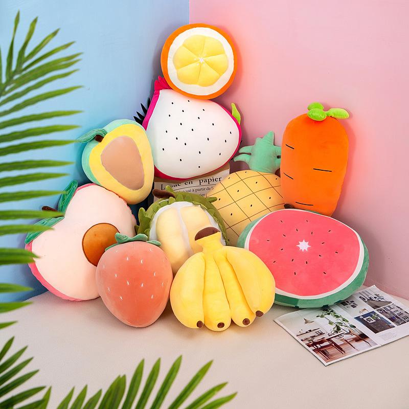 35cm Plush Toys Fruit Pillow Dolls Stuffed Plush Toy Kids Toy Doll Soft Plush Toy Birthday Gifts