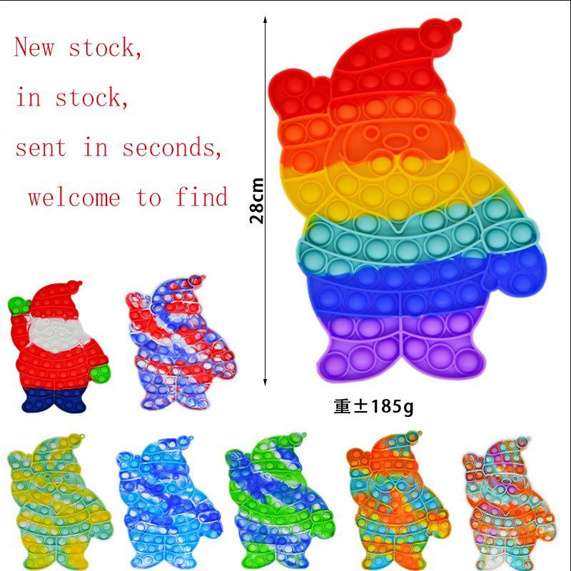 28CM Santa Claus Rodent Pioneer Plus Size Santa Claus Children s Educational Toys Camouflage Large Size