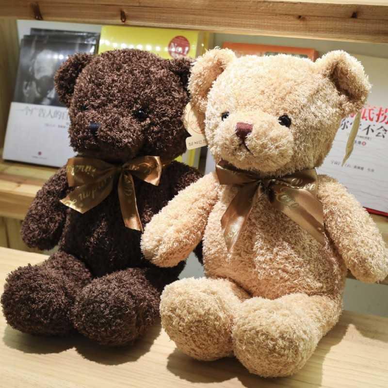 30CM-40CM teddy bear stuffed toys plush toy dolls cloth dolls wedding celebration Decoration birthday Christmas gift H1025