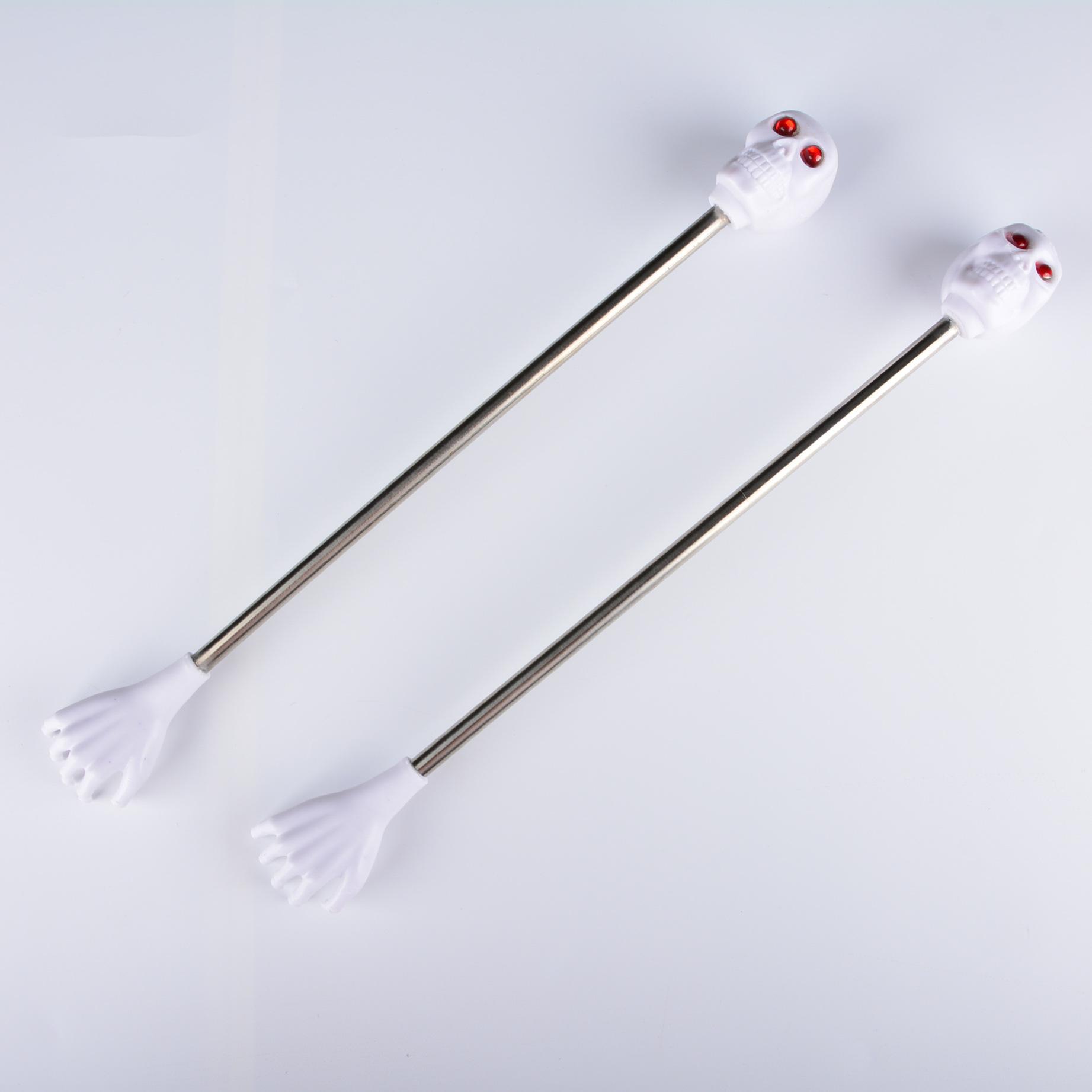 Fidget Toys Sensory Christmas halloween Skull tickling cane Party decoration Anti Stress Children Adults Decompression Toy Surprise wholesale