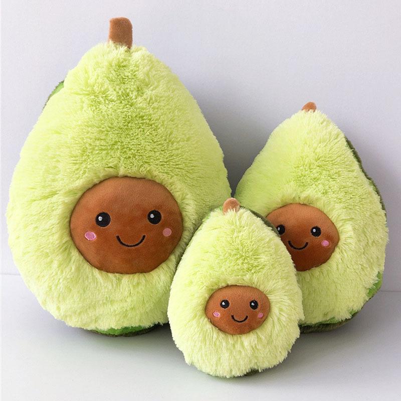 20cm 30cm avocado plush toy cute fruit doll high quality stuffed toys pillow children birthday gifts