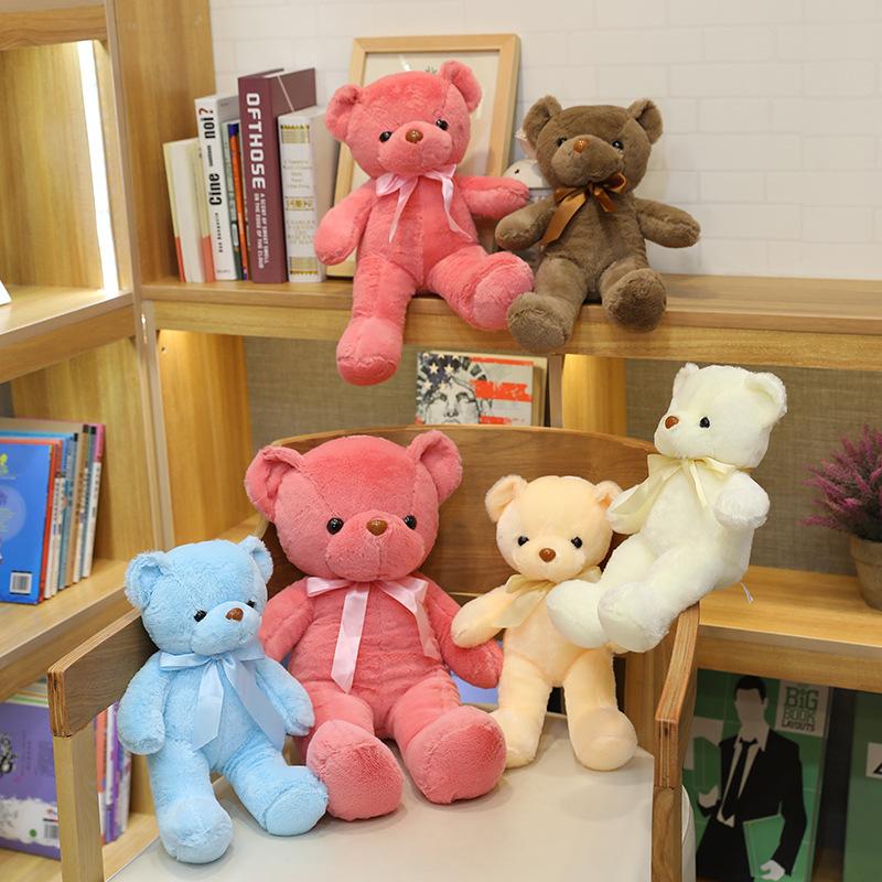 30cm Cute Bear Plush Toys Stuffed Animals Dolls Plush Toy Bear Doll Kids Toy Doll Soft Plush Toy Birthday Gifts