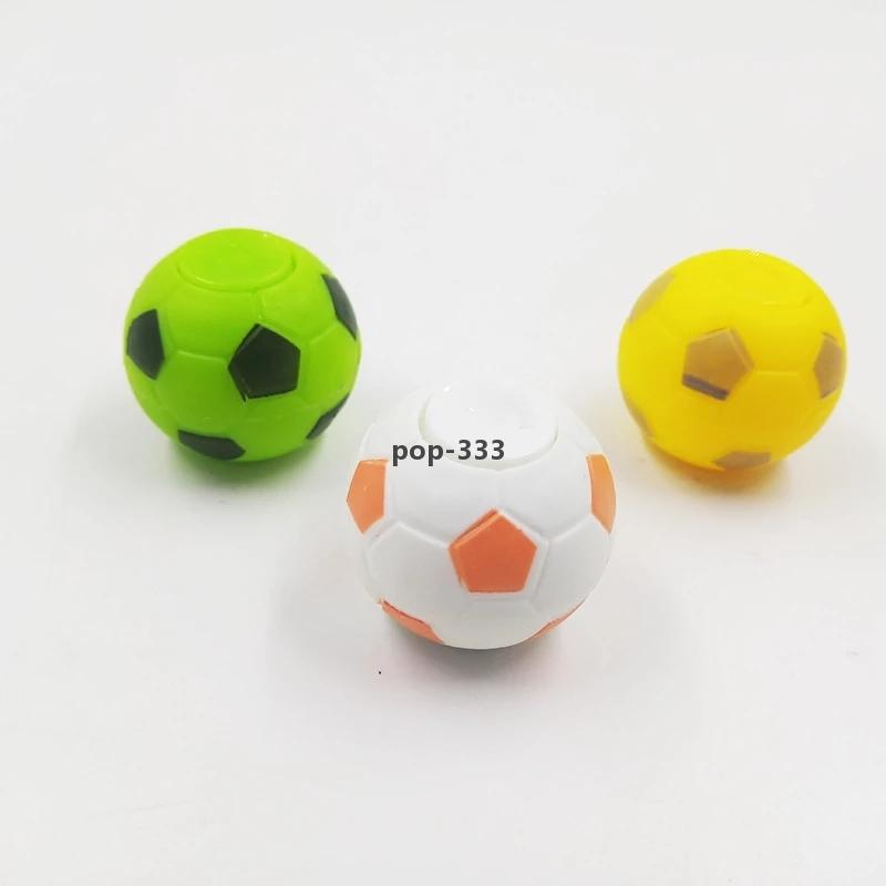 3.5cm football Anti-Stress Magnetic Rings Fidget Unzip Toy Magic Props Tools Children Finger Spinner Adult Toys