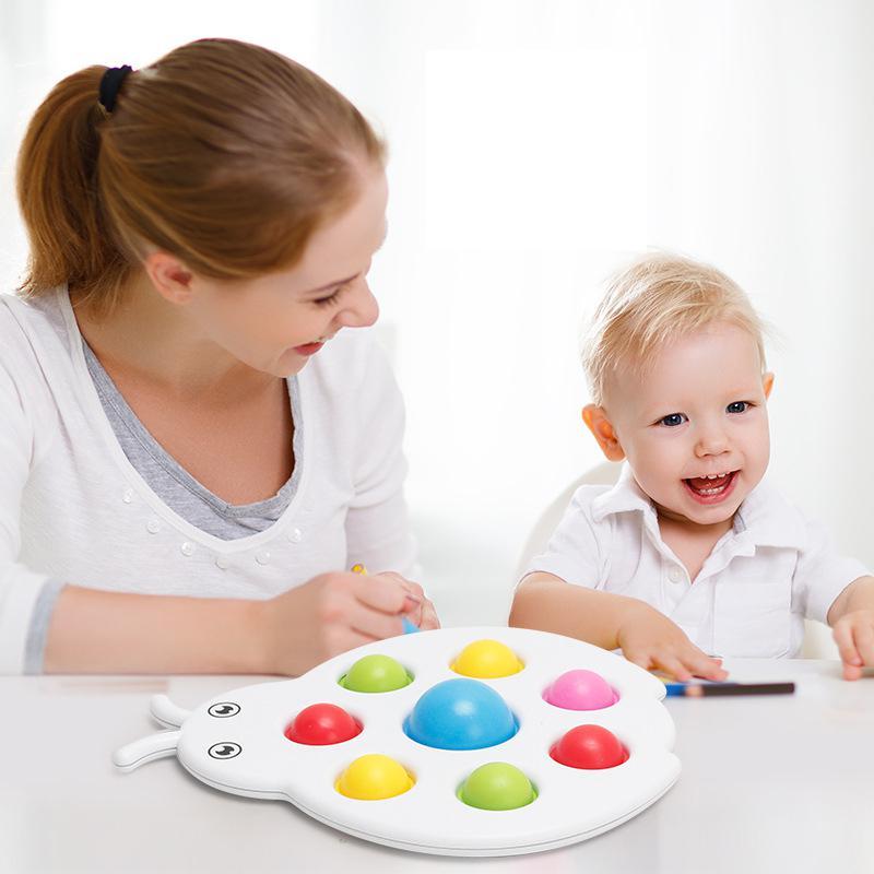 caterpillar ladybird Simple Dimple Fidget Toy Small Toys Stress Relief For Kids Adults Early Educational