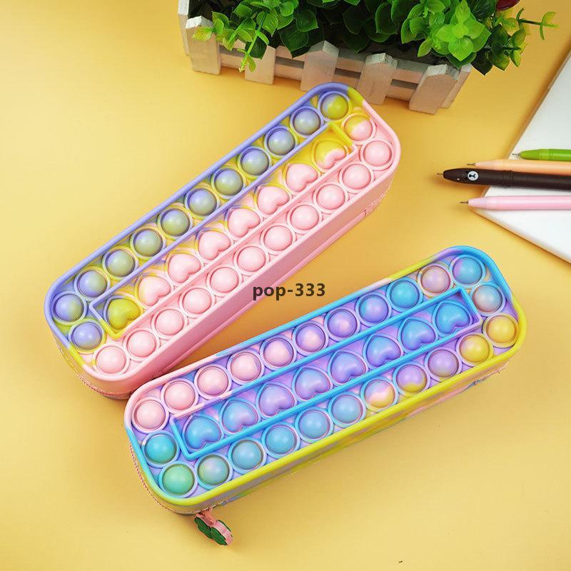 Decompression Toy Game Pencil Case Child Cosmetic Bag Kids Kawaii Pen Box Children Funny School Penbag Boys Girls Hand bags