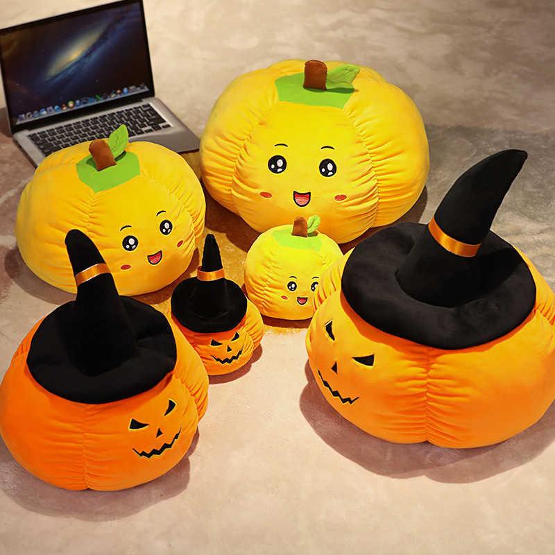 Halloween Pumpkin Cosplay Doll Christmas gift flip pumpkin doll plush toy horror doll children s gift H1025