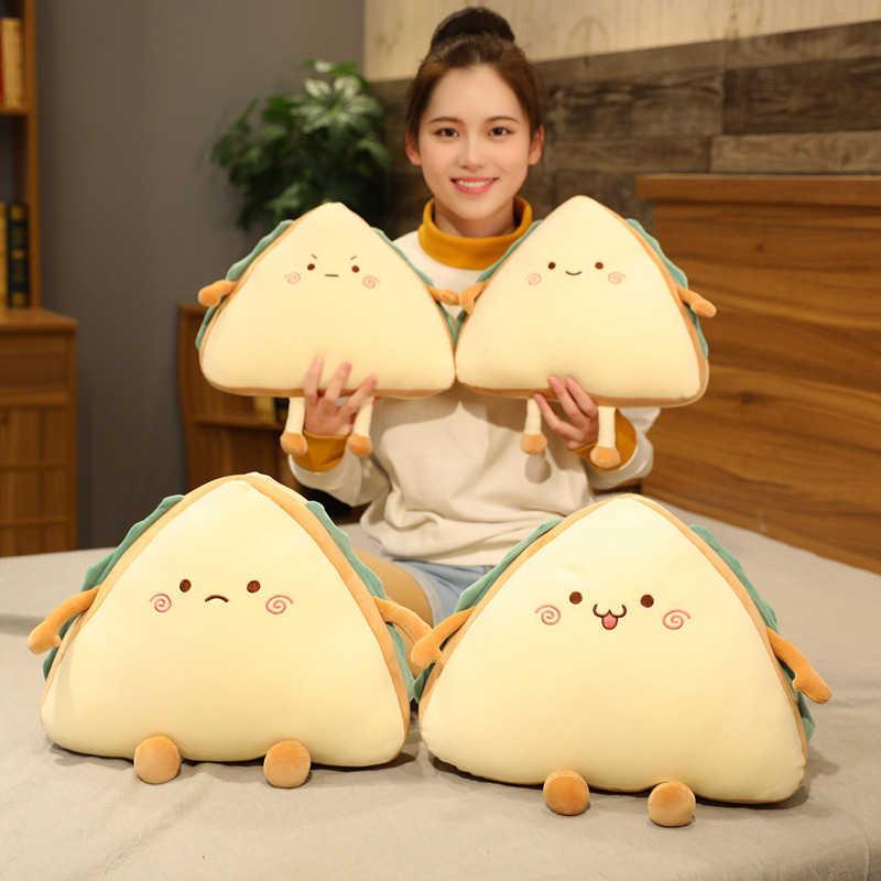 Sand Doll Bread Plush Toys Stuffed Animal Soft Long Sleep Pillow Cushion Stitch Cute Birthday Gift Kid Toy Decorate Girl H1025