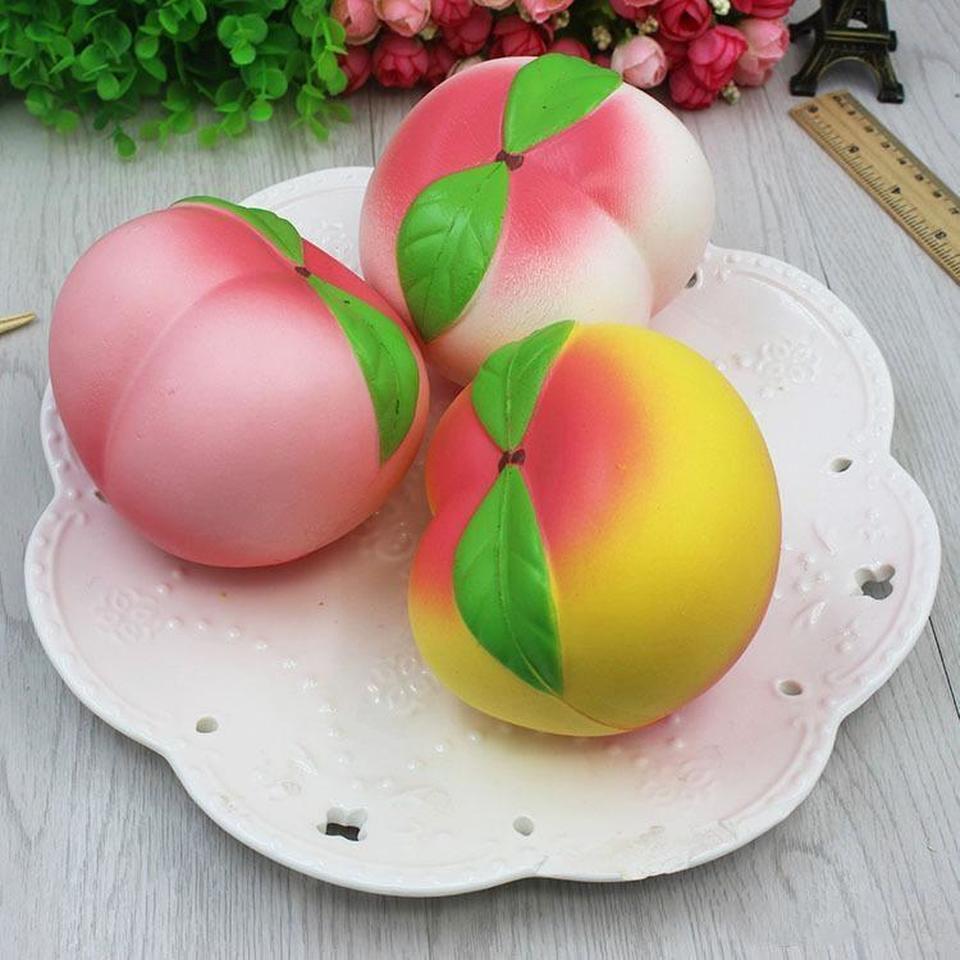 Decompression Toy Pink Peach Squishy Fragrance Jumbo kawaii Scented Squishies Slow Rising Toys Anti Stress Decoration Fidget Toy