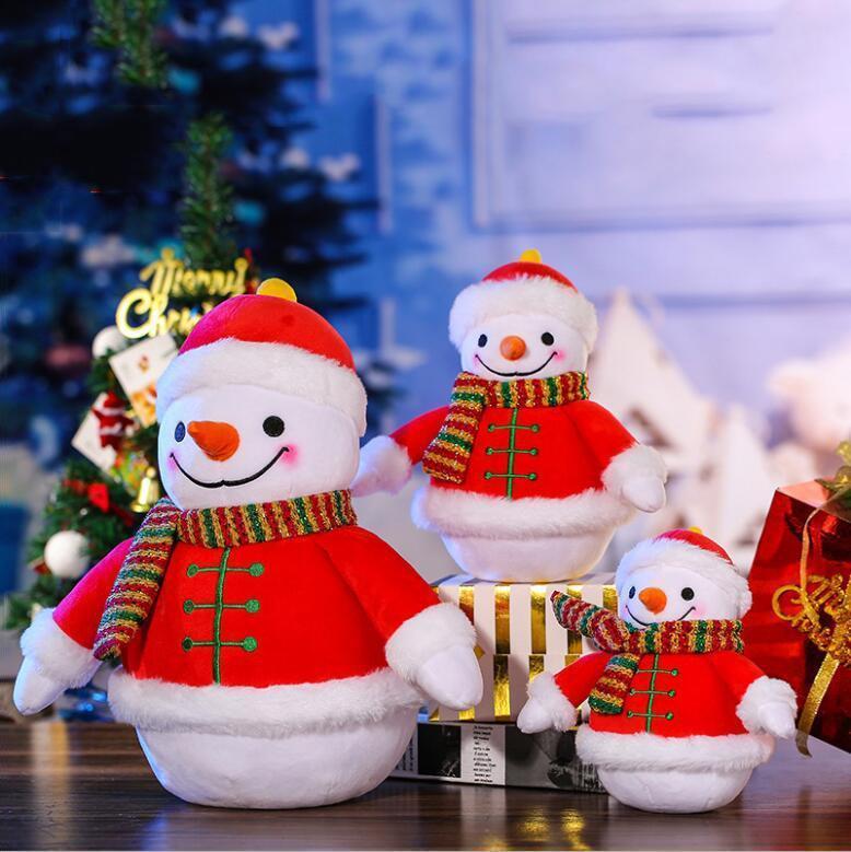 Christmas decorations plush doll shape candy bag children Cute gift