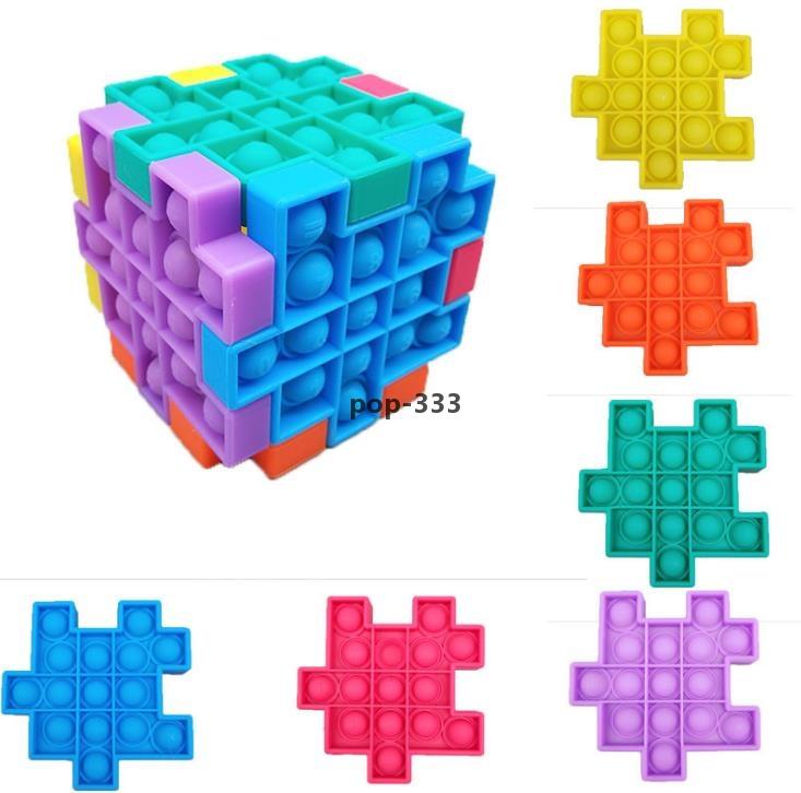 Creative Rubik s Cube tabletop toy mouse control pioneer silicone press ball