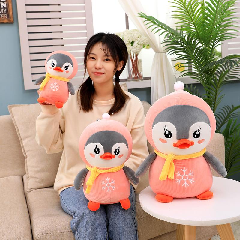 Plush Toys Cute penguin Stuffed Animals Soft Doll Home Decoration Birthday Gifts High Quality Wholesale 22cm