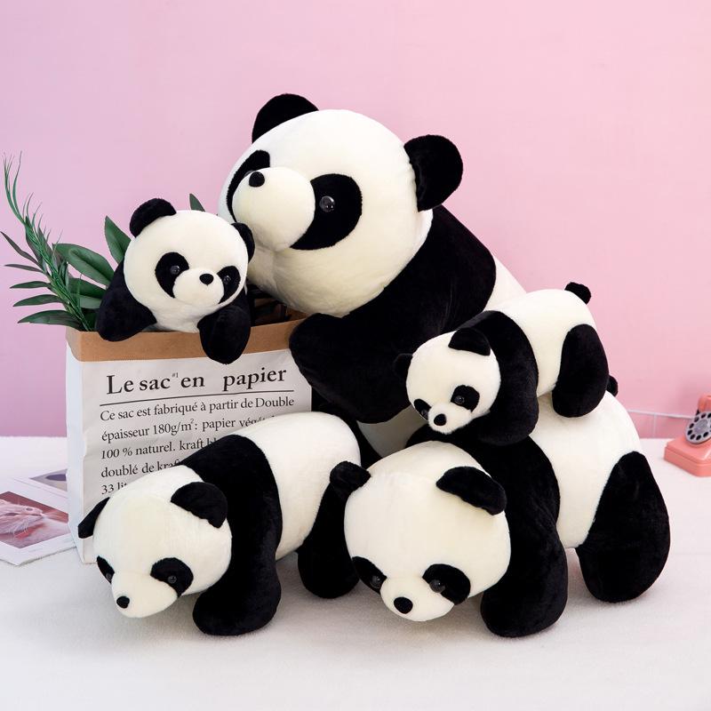 Fidget Toys Plush Toy Baby panda Kawaii Stuffed Doll High-quality three-dimensional pp cotton Short plushs Christmas Gift Cute animal Open the box sur