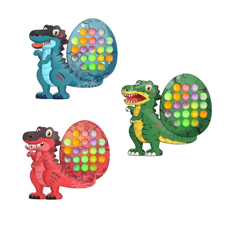 Fidget Toys Finger Bubble Music Rodent Pioneer Dinosaur Market Press Unzip Keychain Toy