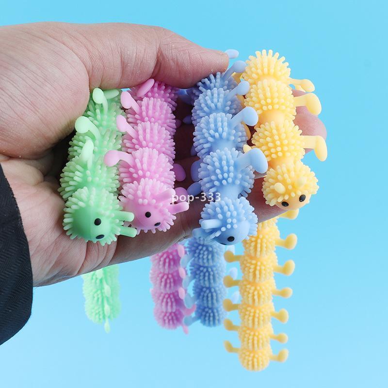 2021 Fidget TPR Soft Glue Stretching Toys Safe Anxiety Stress Reliever Kids Adults Novelty Decompression Toy Wholesale