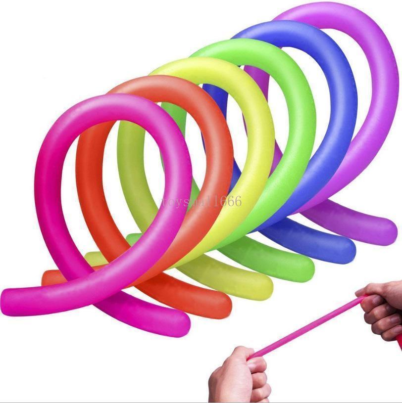 Fidget Toys Decompression Toy Monkey Noodles It Rope Stretched Soft Figet Stress Noodle Stretch Children s Gift Squishy