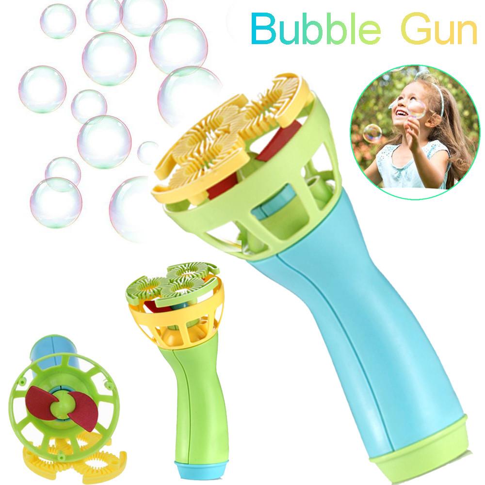 Electric toys Bubble Wands Machine Maker Automatic Blower Pomperos Soap Children Durable Kids