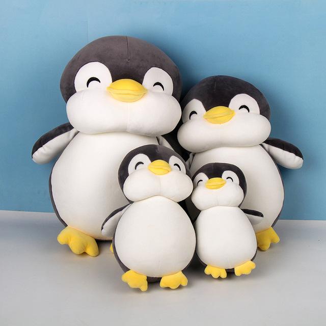 25cm Penguin Plush Toys Cute Black Blue Stuffed Animals High Quality Soft Dolls Home Decoration Kids Toy Birthday Gifts