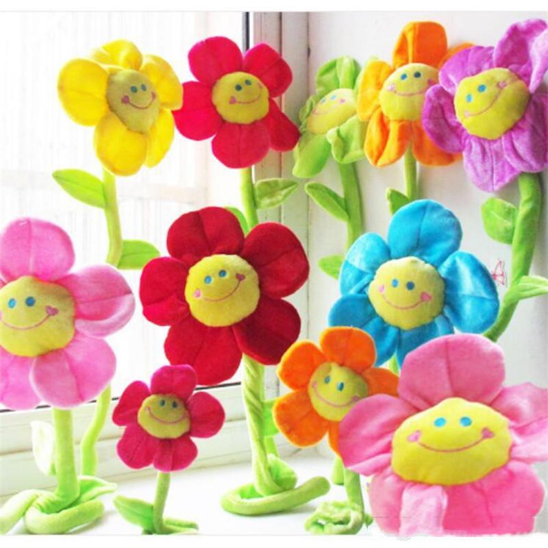 Plushs doll Animals 35cm Special Toy sun flower wedding birthday gift plush toys curtains Home Furnishing flowers and creative weddings gifts