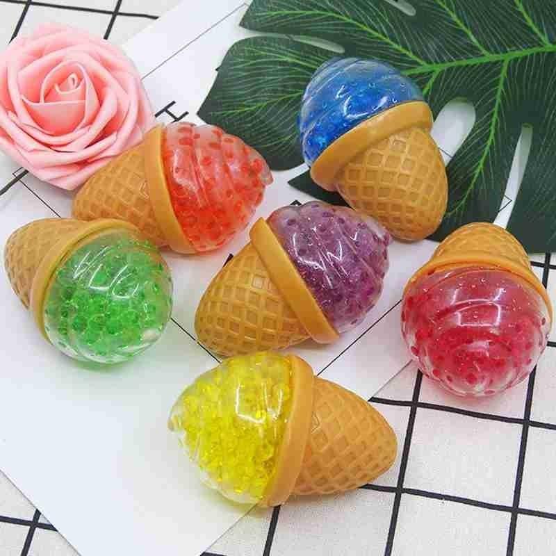 Decompression Toy Ice cream grape ball bubble pinching exhaust extrusion