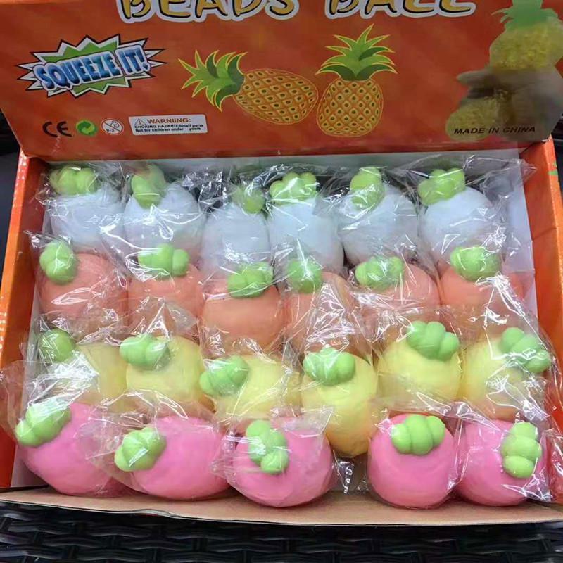 Cute radish tricky vent small toy decompression ball creative strange grape