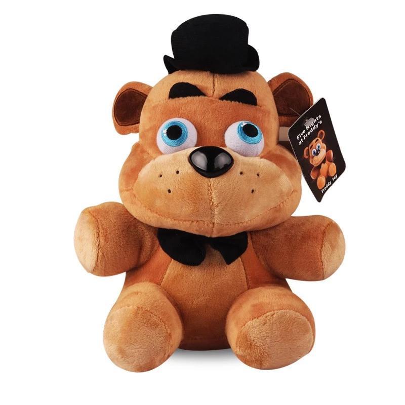 Five Nights At Freddy s FNAF Plush Toy 18cm Freddy Fazbear Bear Bonnie Chica Foxy Soft Stuffed Toys Doll Gifts for Kids