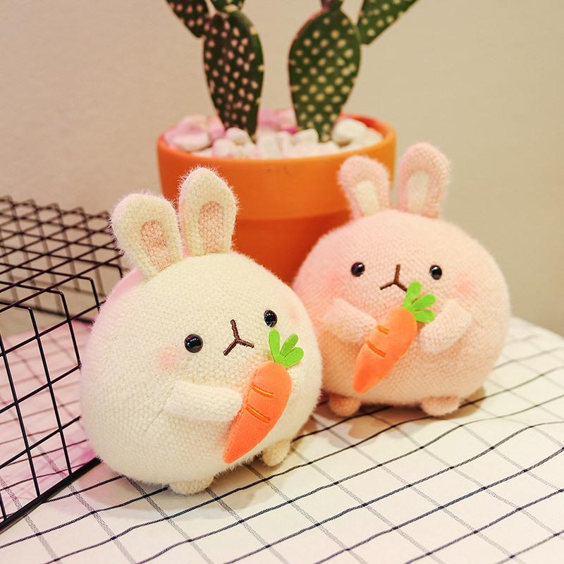 rabbit plush toy bamboo charcoal car decoration ornaments stuffed animal dolls high quality cute toys