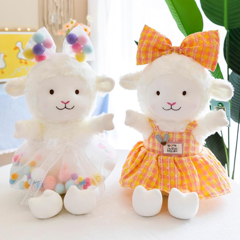30cm cute sheep plush toy doll stuffed animals toys high quality dolls birthday gifts home room decoration