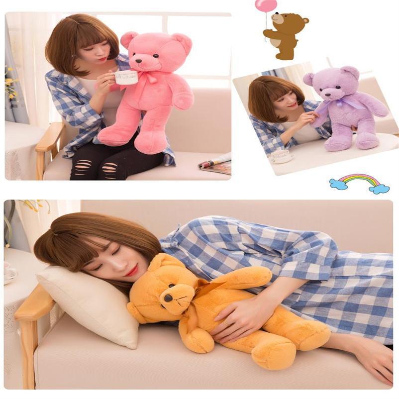 Plush Doll Teddy Bear Ten Colors Valentines Day Christmas Home Decoration Adult Children New Year Gifts