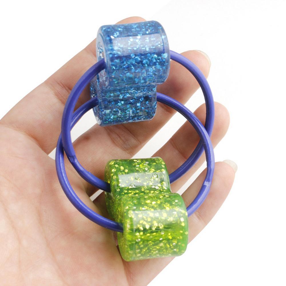 Anti-stress Toy Bike Chain Fidget Novelty Calming Creative Gift For Kids Adults Decompression Key Chains Pendant