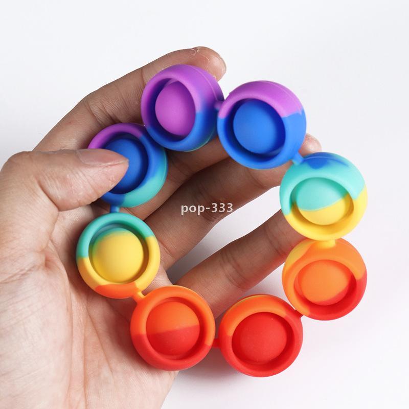 2021 Push Bubble Fidget Decompression Sensory Toys Puzzle Squeeze Toy Adult Stress Relieve for Kids Gifts