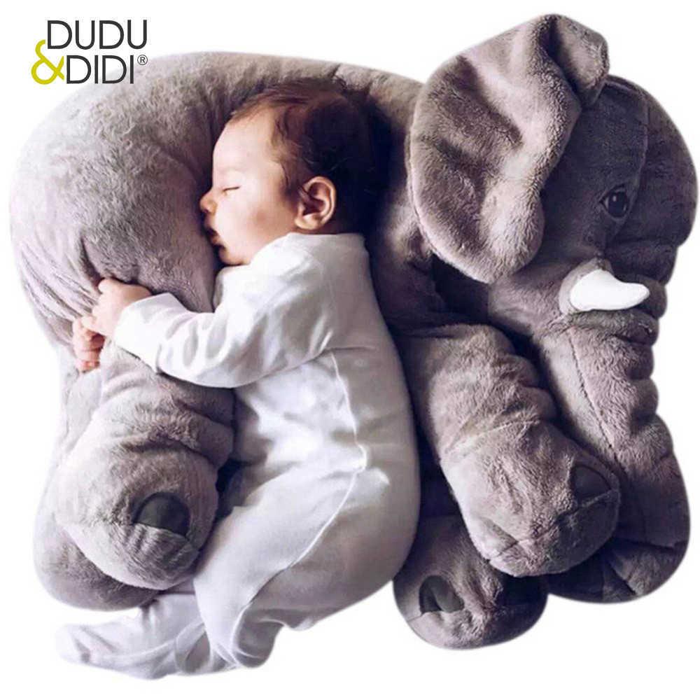 40/60CM Elephant Plush Pillow Infant Soft For Sleeping Stuffed Animals Toys Baby s Playmate gifts for Children WJ346 H0910 H1025