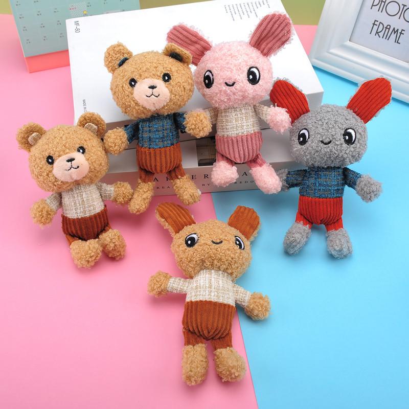 16cm plush toy keychain stuffed animals doll toys bag pendants high quality Backpack accessories